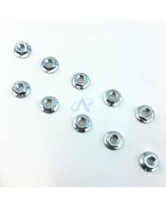 Hexagon Nuts M5-8 w/ lock for STIHL Machines [#92162610700] - 10pcs