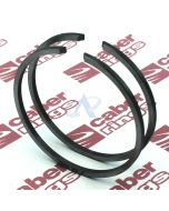 Piston Ring Set for AGRIA 6000 Power Tiller (58mm) [#46210] by CABER