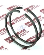 Piston Ring Set for McCULLOCH Chainsaws, Kart Engines [#55123]