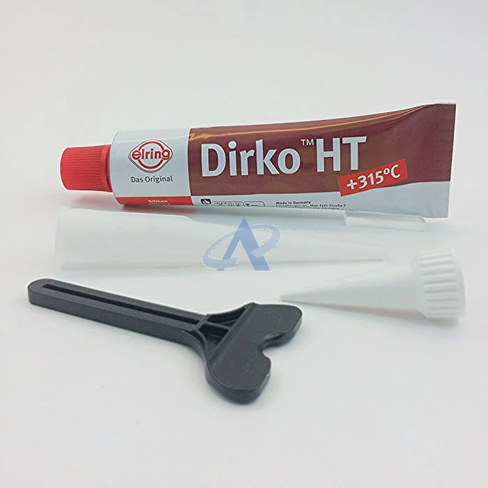 Elring Dirko HT Sealant Red to 315 Degree 70ml Silicone Engine Gearbox 2  Pack