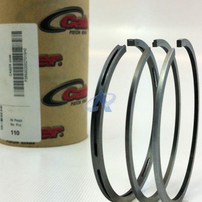 Piston Ring Set for KAWASAKI FA210A, FA210D Engines (72mm) [#130086040, #3155013010A]