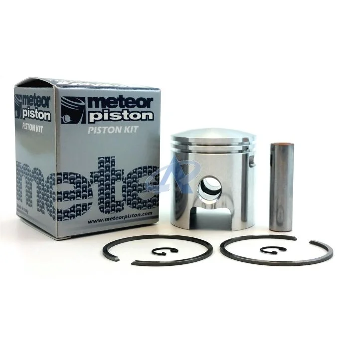 Piston Kit for DR VESPA 50, PK50, Ape 50 (47mm) 75cc, 6 Ports by METEOR