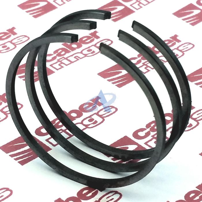 Piston Ring Set for AGRIA 2300, 2400 - HIRTH 110M 2/5, 3/6 (64mm) [#07973]