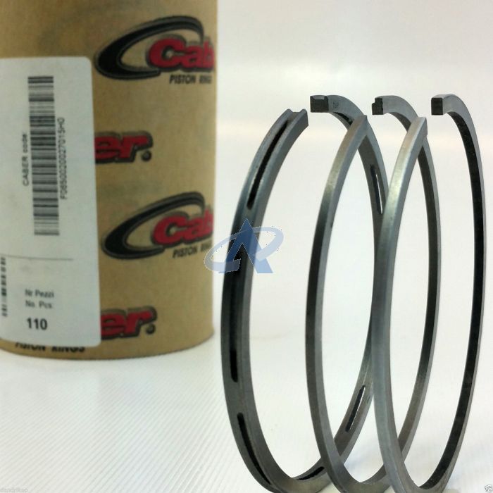 Piston Ring Set for HATZ E573, E673 Engines (74mm) Oversize [#00904400]