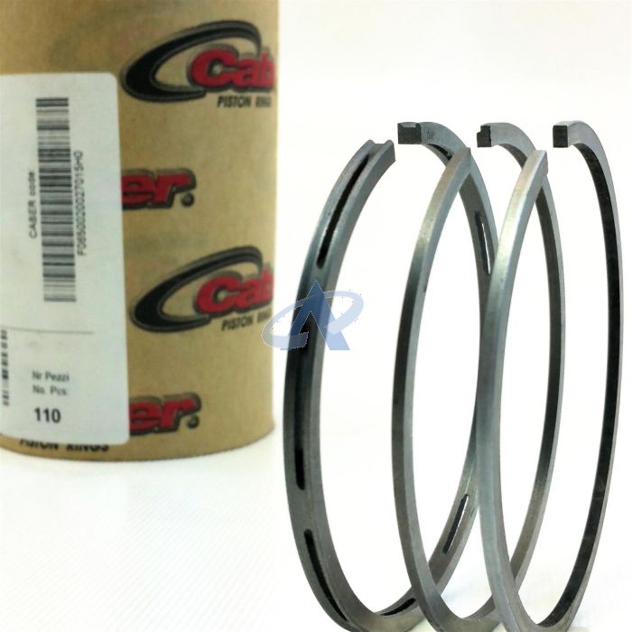 Piston Ring Set for Air Compressors w/ diameter 52mm (2.047'') & 3mm Oil Ring