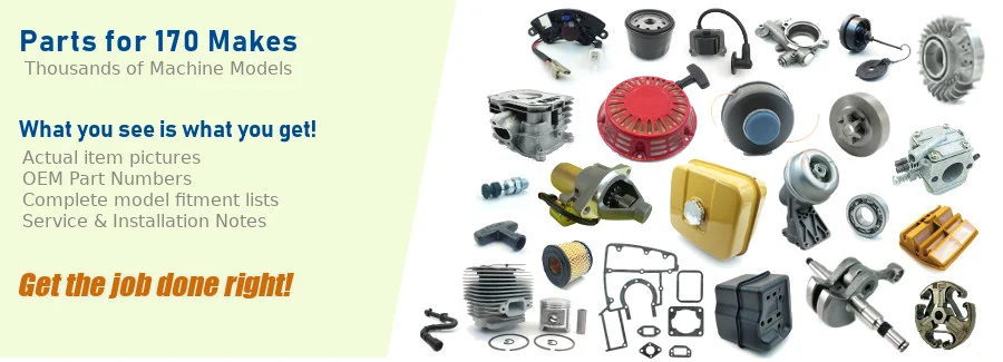 Spare parts for small engines